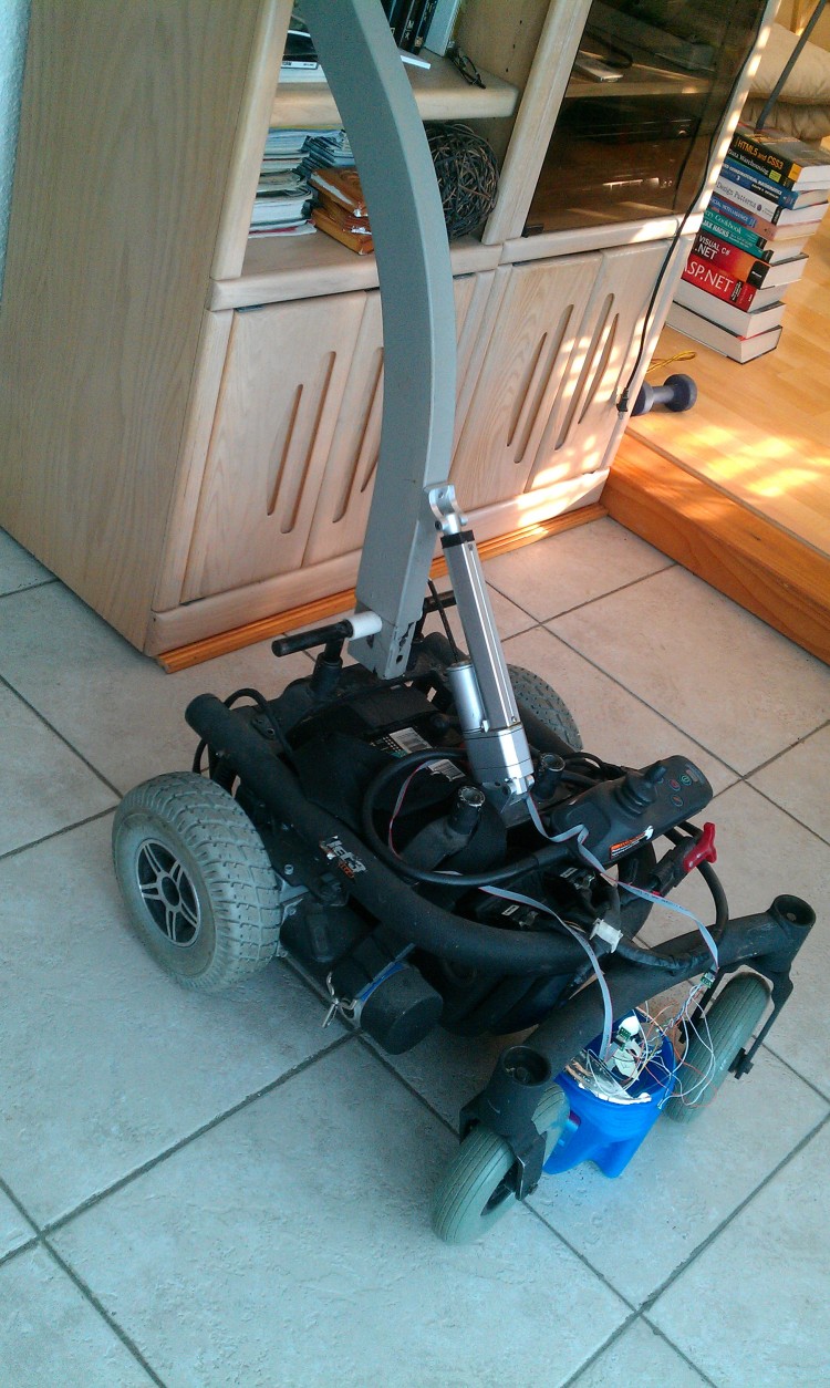 Electric Wheelchair based robot Community