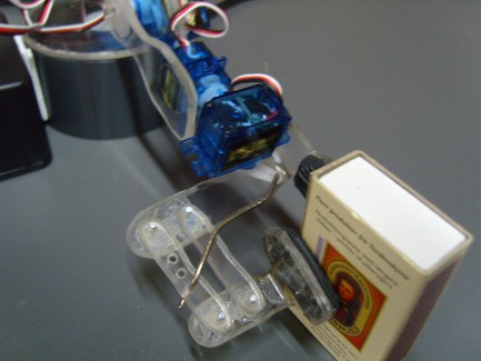 Micro-servo Robot-arm Circuit Diagram