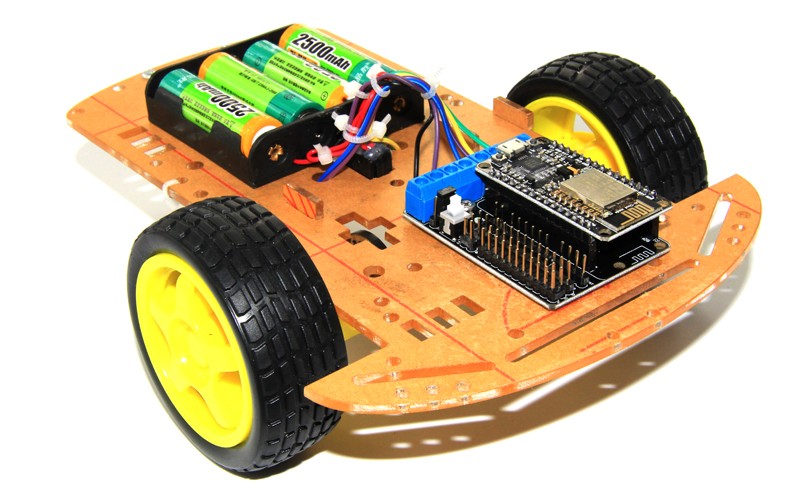 ESP8266 Serial WiFi Smart Car with | RobotShop Community