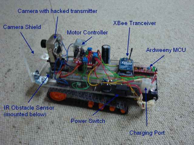Fred, an Internet-controlled robot | RobotShop Community