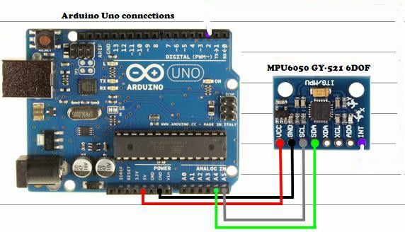 Mpu6050 Connection