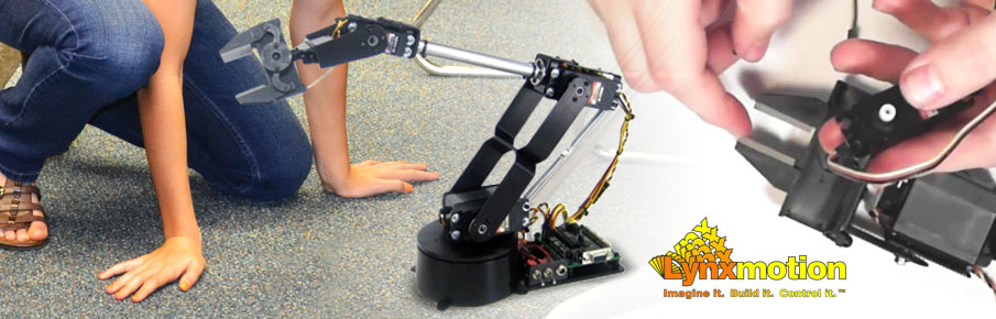 Lynxmotion Robotic Arms & Grippers