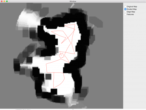 Eroded map