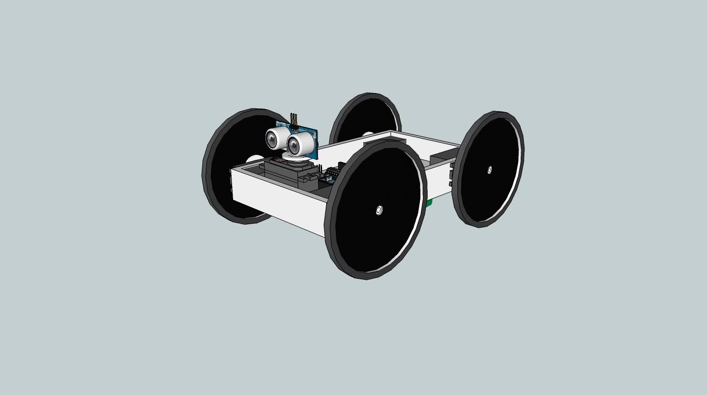 Simple 4WD robot