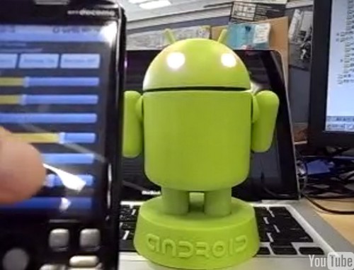 android phone robot