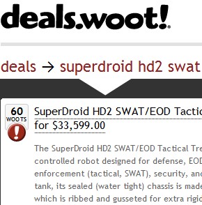 Deals Woot