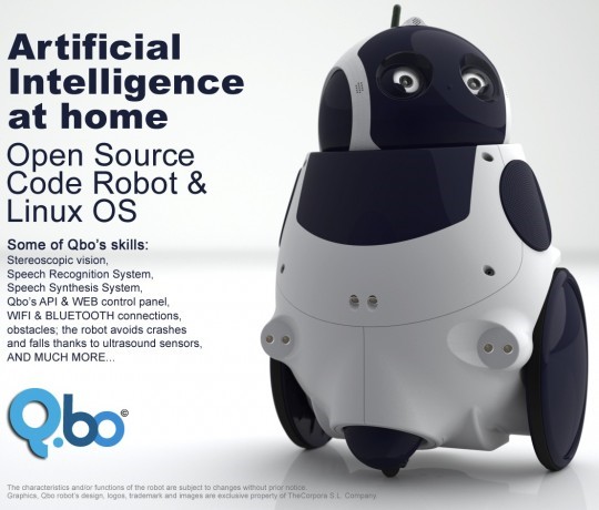 QBO: Open robot from TheCorpora | RobotShop Community