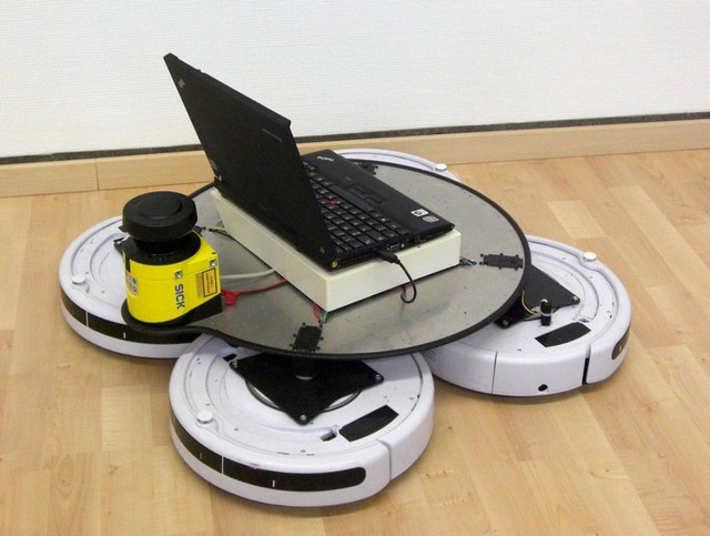 Quaddrive roomba