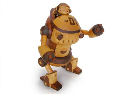 Wooden Robot