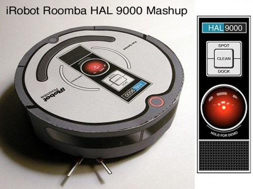 Cardboard Roomba