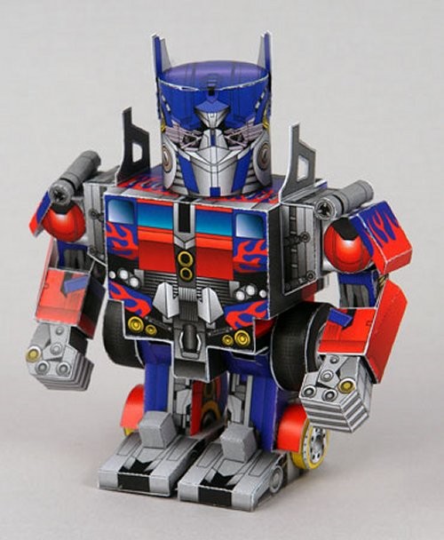 Paper Optimus Prime