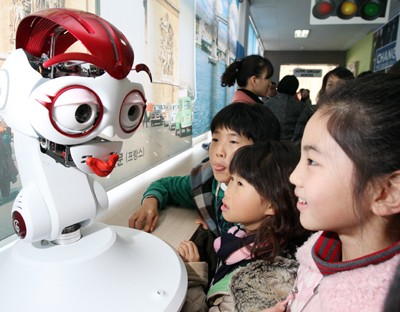 South Korea Teacher Robot