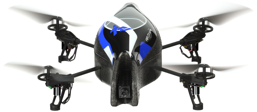 ar.drone from Parrot face