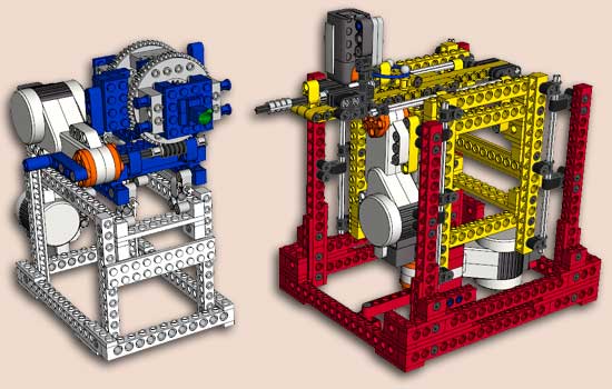 LEGO Mindstorms 3d scanner