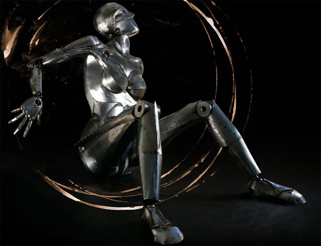 Robo-woman by Greg Brotherton