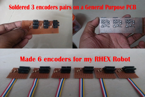 MOC7811 optical encoder pairs