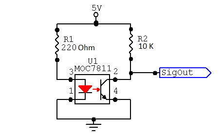 MOC7811 Circuit Diagram